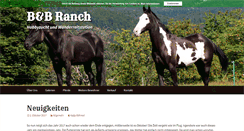 Desktop Screenshot of bb-ranch.de
